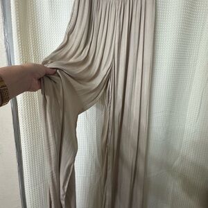Zara Cream Wide Leg Pants
